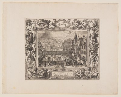 March, from The Twelve Months by Pieter van der Borcht