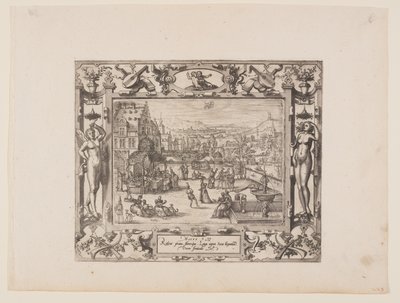 May, from The Twelve Months by Pieter van der Borcht