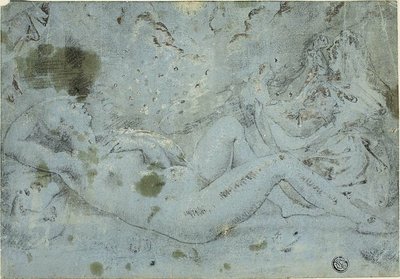 Danae and the Shower of Gold by Pieter van der Heyden