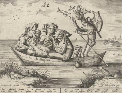 The Blue Boat by Pieter van der Heyden