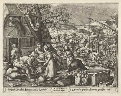 Autumn (series title: The Four Seasons) by Pieter van der Heyden