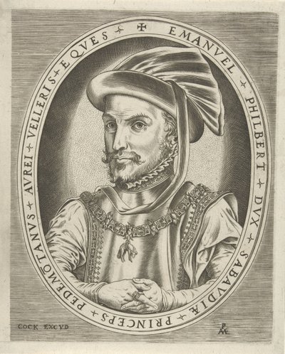 Portrait of Emanuel Philibert, Duke of Savoy (Portraits of Rulers) by Pieter van der Heyden