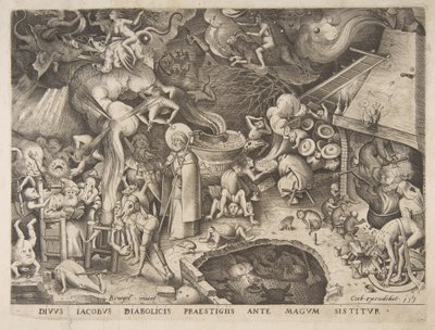 St. James and the Magician Hermogenes by Pieter van der Heyden