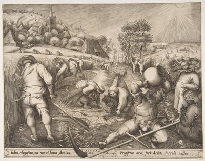 Summer from the series The Seasons by Pieter van der Heyden