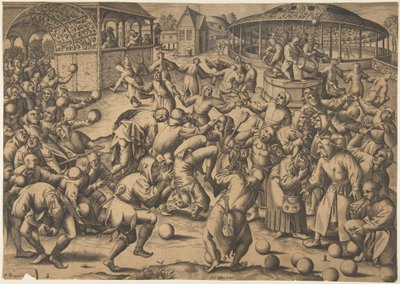 The Festival of Fools by Pieter van der Heyden