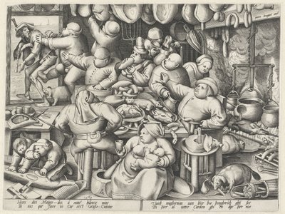 Fat Kitchen by Pieter van der Heyden