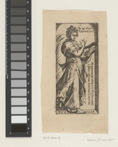Female Personification of Virtue (?) by Pieter van der Keere