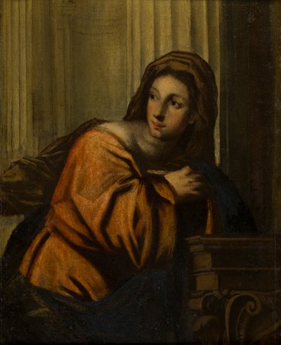 A lady identified as the Magdalene, c.1623-78 by follower of Pietro Della Vecchia