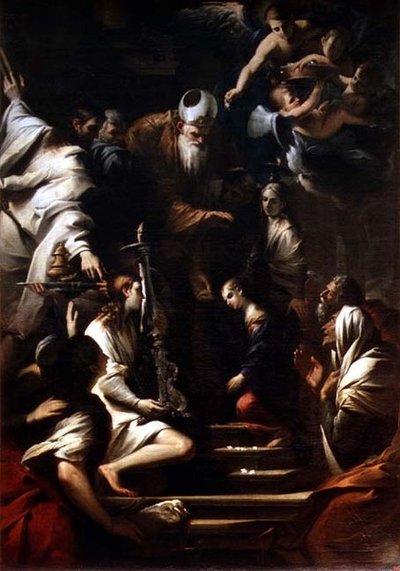 The Presentation of the Virgin Mary by Pietro Testa