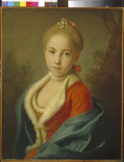 Portrait of Princess Catherine of Holstein-Beck by Pietro Antonio Rotari