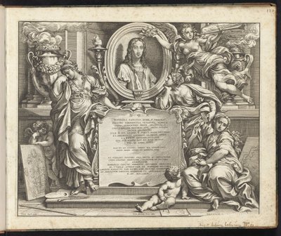 Portrait of Raphael (series title: Raphael Bible, Imagines Veteris ac Novi Testamenti) by Pietro Aquila
