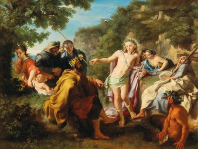 The Judgment of Midas, First Third of 18th Century by Pietro Bianchi