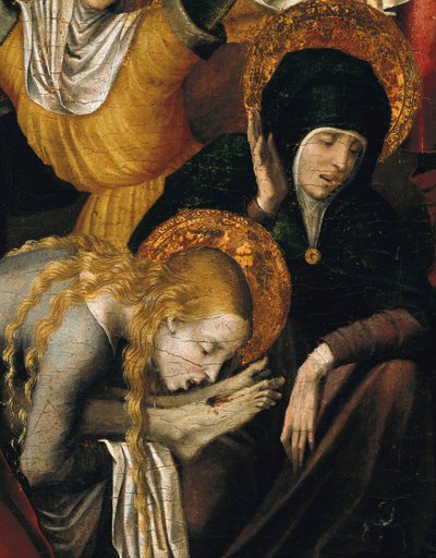 Descent from the Cross (detail) by Pietro Cavaro