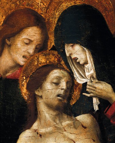 Descent from the Cross (detail) by Pietro Cavaro