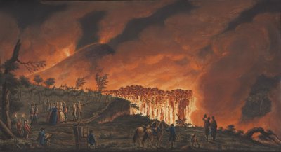 Plate XXXVIII from Campi Phlegraei: Observations of the Volcanoes of the Two Sicilies by William Hamilton by Pietro Fabris