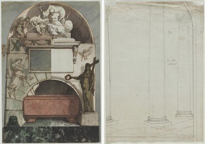 Design for a Fresco of an Artist