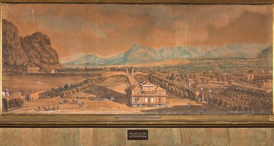 View of the Villa Favorita and of the Chinese Palace by Pietro Junior Martorana