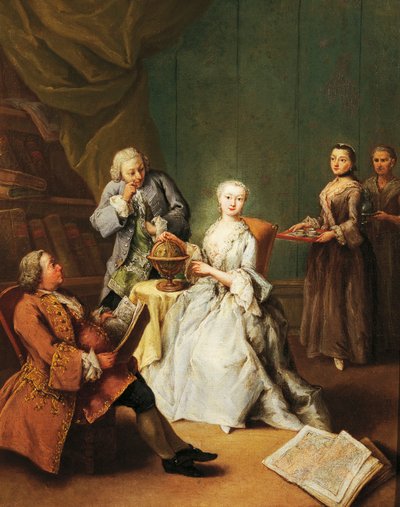Geography Lesson by Pietro Longhi