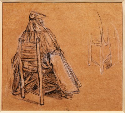 Masked Gentleman (Gentiluomo con bautta) by Pietro Longhi