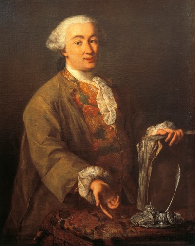 Portrait of Carlo Goldoni by Pietro Longhi