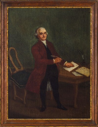 Portrait of Melchiorre Cesarotti, 1760s by Pietro Longhi