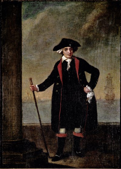 Portrait of the Italian Ship Captain Piero Rinaldi by Pietro Longhi