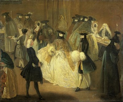 The Casino by Pietro Longhi