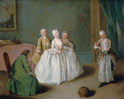 The Game of the Cooking Pot by Pietro Longhi
