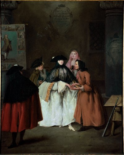 The Fortune Teller by Pietro Longhi