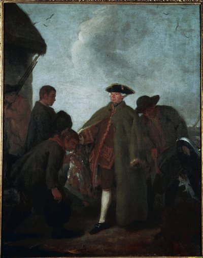 The Hunt in the Valley: The Arrival of the Master by Pietro Longhi