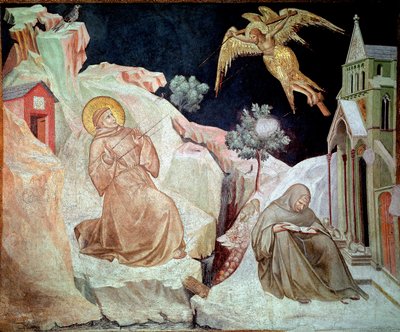 Saint Francis of Assisi Receiving the Stigmas by Pietro Lorenzetti