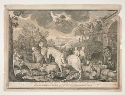 Departure of Abraham to Canaan by Pietro Monaco