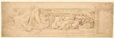 Allegory of Eternity with the Arms of the Medici by Pietro Paolo Baldini