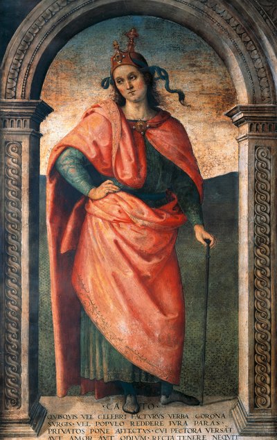Cato by Pietro Perugino