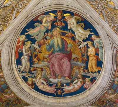 God the Father with Angels from the Stanza dell