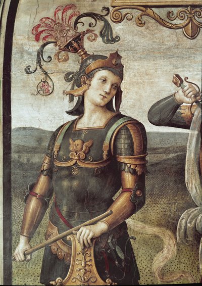 Lucius Quinctius (detail) by Pietro Perugino