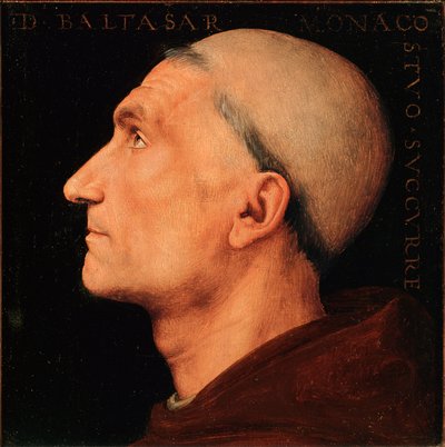 Portrait of Don Baldassarre di Antonio di Angelo by Pietro Perugino
