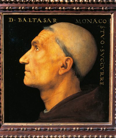Portrait of Monk Balthazar of Vallombrosa Abbey by Pietro Perugino