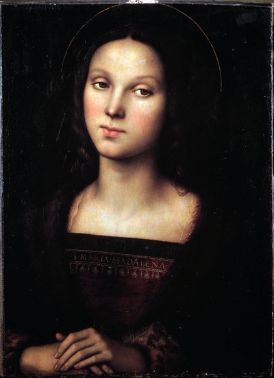 Portrait of Saint Mary Magdalene by Pietro Perugino
