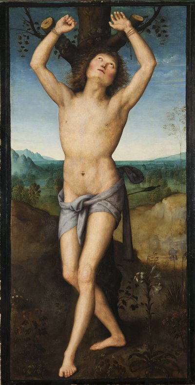 Saint Sebastian by Pietro Perugino