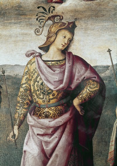 Scipio Africanus (detail) by Pietro Perugino