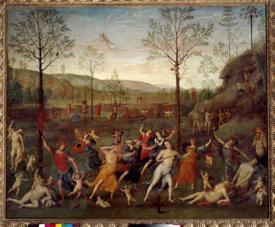 The Battle of Love and Chastity by Pietro Perugino