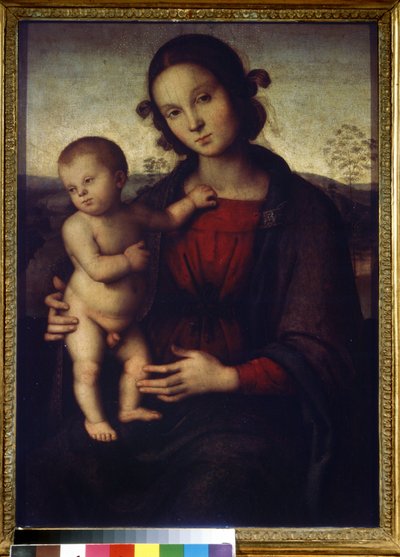 Virgin and Child by Pietro Perugino