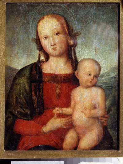 Virgin and Child by Pietro Perugino