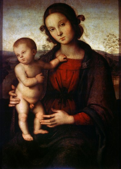 Virgin and Child, late 15th or early 16th century by Pietro Perugino