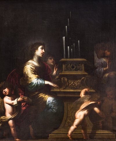 Saint Cecilia by Pietro Ricchi