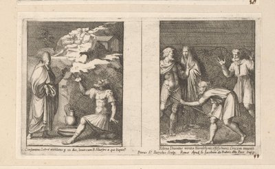 Pope Sylvester Heals Constantine and Saint Helena Finds the True Cross (History of Emperor Constantine series) by Pietro Sante Bartoli
