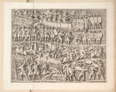 Reliefs on the Arch of Septimius Severus in Rome by Pietro Sante Bartoli