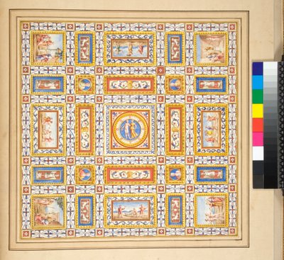 Design for a Ceiling Fresco by Pietro Santi Bartoli