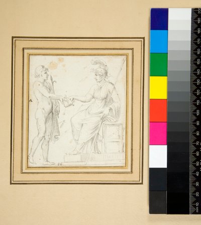 Large Oblong Wall with Five Compartments by Pietro Santi Bartoli